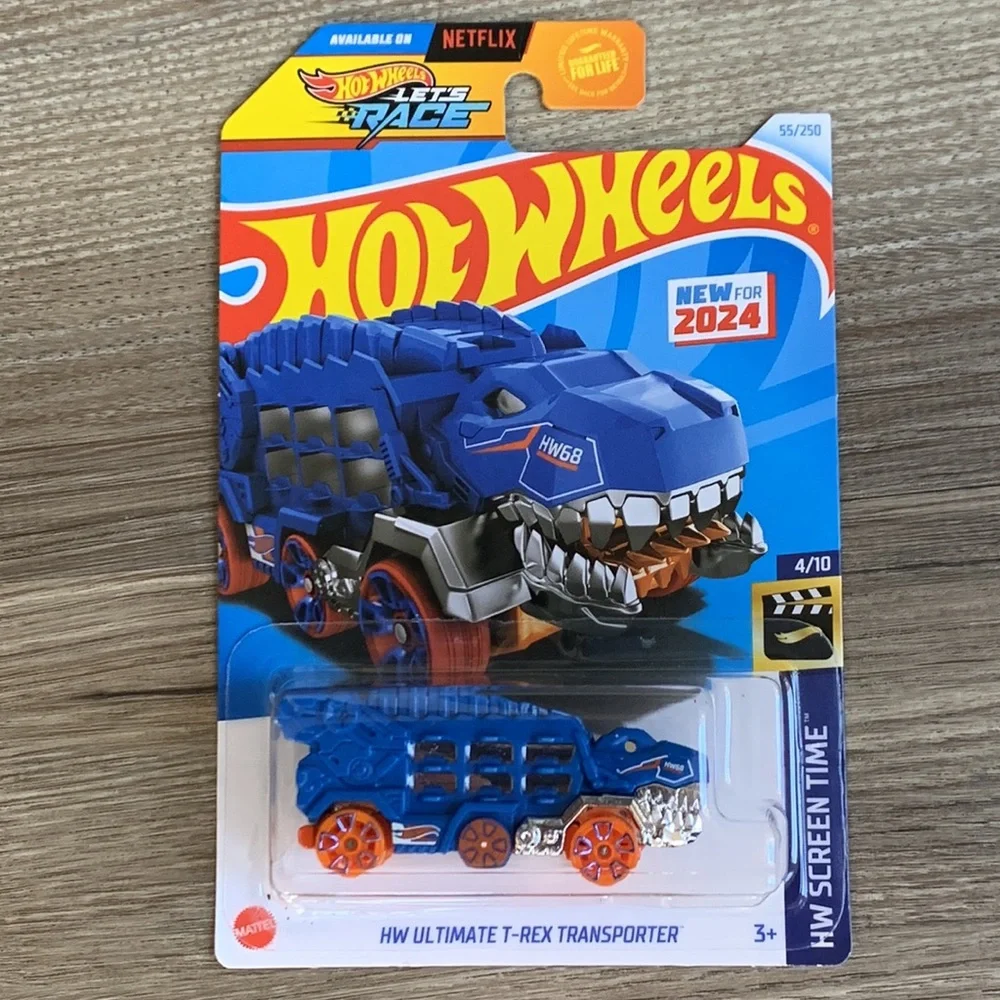 Hot Wheels TRex Transporter Truck HW Screen Time Hotwheels Lets Race T REX new